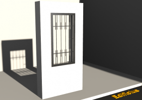 Grille 3D - Grille [DP] 1 Vantail