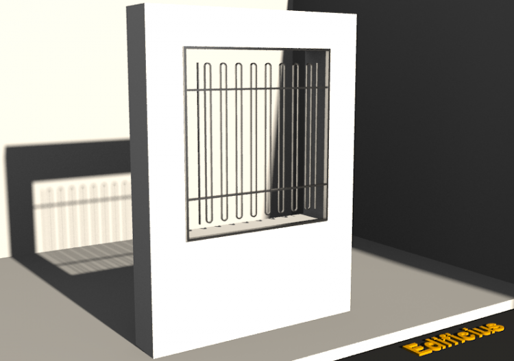 3D Eisengitter - Eisengitter [DP] Kurve - ACCA software