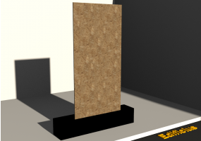 3D Paneele - Paneel [R] Birke (Wurzelholz)