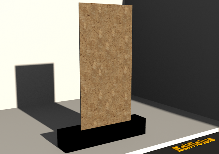 Paneles 3D - Panel [R] Abedul (raíz ) - ACCA software