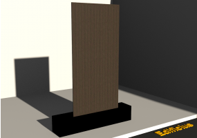 Panneaux 3D - Panneau [R] Noyer national