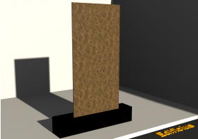 3D Paneele - Paneel [R] Eiche (Wurzelholz)