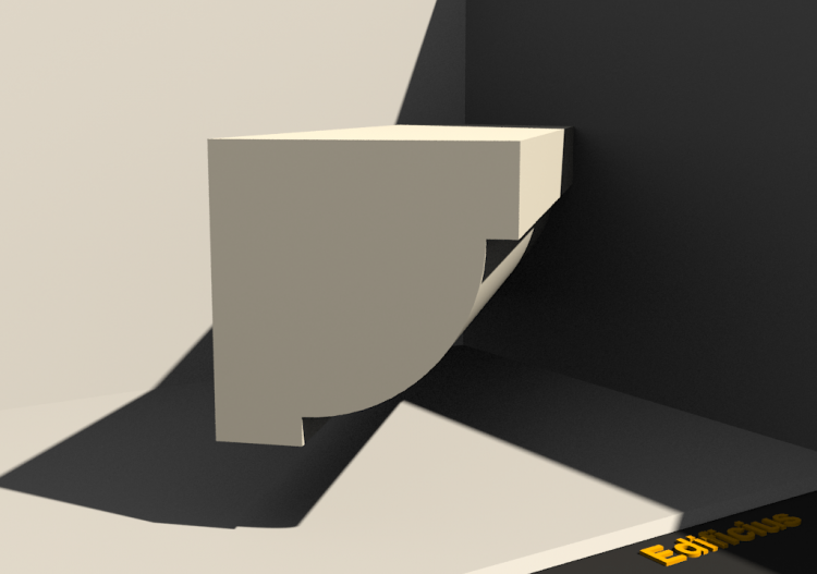 Soglia 3D - Base [P01] 50x50mm - ACCA software