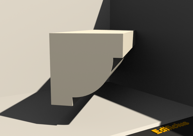 3D Schwelle - Basis [P01] 80x80mm - ACCA software
