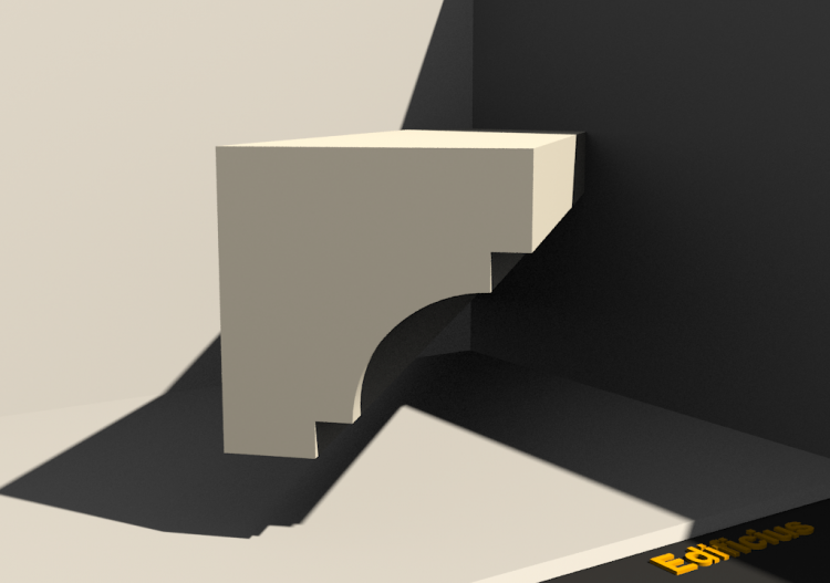 3D Schwelle - Basis [P02] 80x80mm - ACCA software