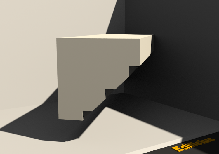 3D Schwelle - Basis [P03] 80x80mm - ACCA software