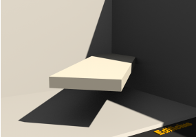 3D Schwelle - Basis [R] 250x40mm