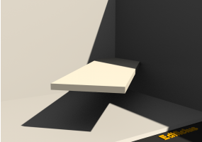 3D Sill - Base [R] 350x30mm
