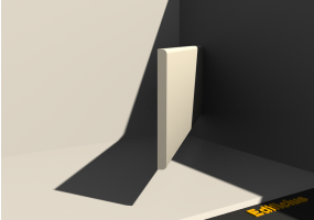 3D Sockelleiste - Sockelleiste [P02] 130x10mm