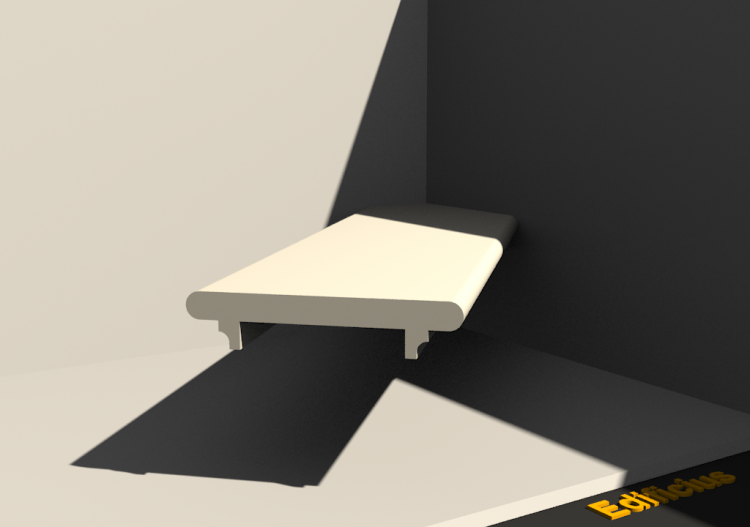 3D Mauerabdeckung - Mauerabdeckung [P01] 150mm - ACCA...