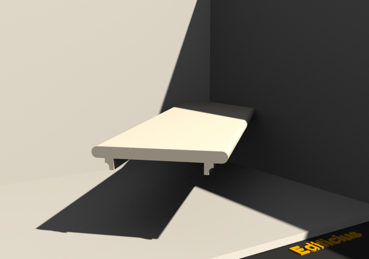3D Mauerabdeckung - Mauerabdeckung [P01] 200mm - ACCA...