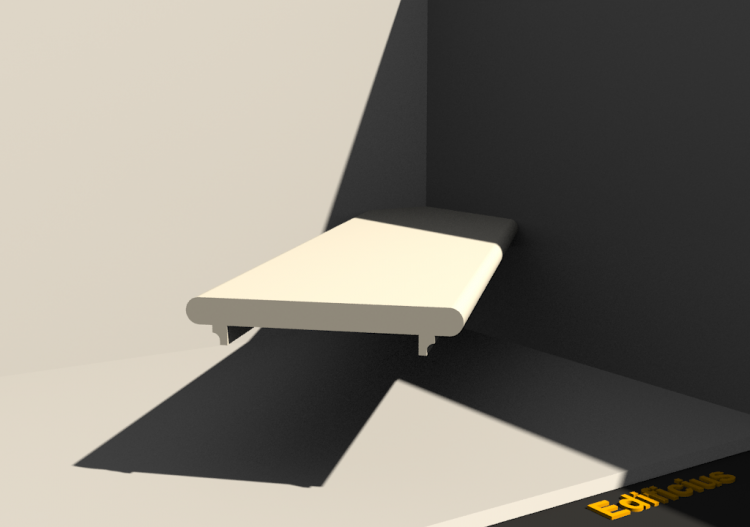 3D Mauerabdeckung - Mauerabdeckung [P01] 250mm - ACCA...
