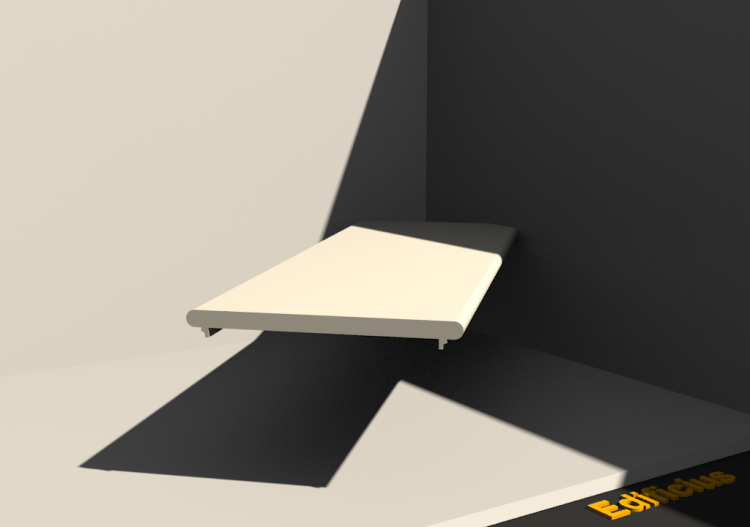3D Mauerabdeckung - Mauerabdeckung [P01] 600mm - ACCA...