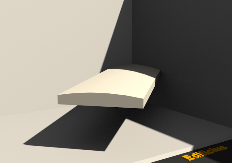 3D Mauerabdeckung - Mauerabdeckung [P02] 250mm - ACCA...