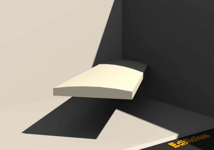3D Mauerabdeckung - Mauerabdeckung [P02] 400mm - ACCA...