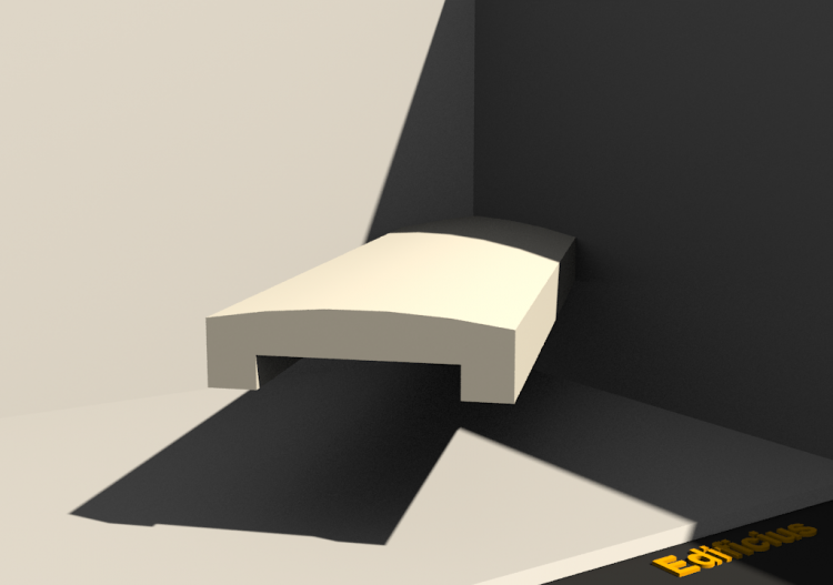 3D Mauerabdeckung - Mauerabdeckung [P03] 150mm - ACCA...