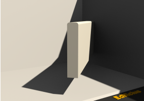 3D Randstein - Randstein [P01] 50x50x250mm