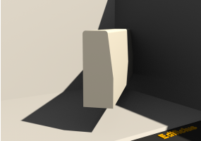 3D Randstein - Randstein [P03] 80x100x250mm