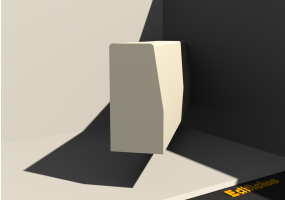 3D Randstein - Randstein [P03] 120x150x300mm