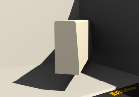 3D Randstein - Randstein [P04] 100x120x250mm