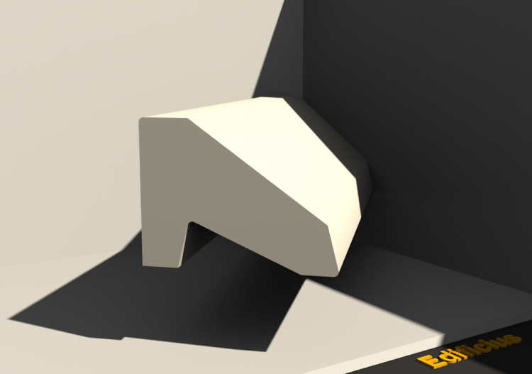 3D Randstein - Verkehrskreisel - ACCA software