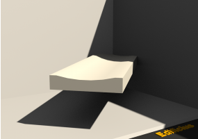 3D Randstein - Rinnstein