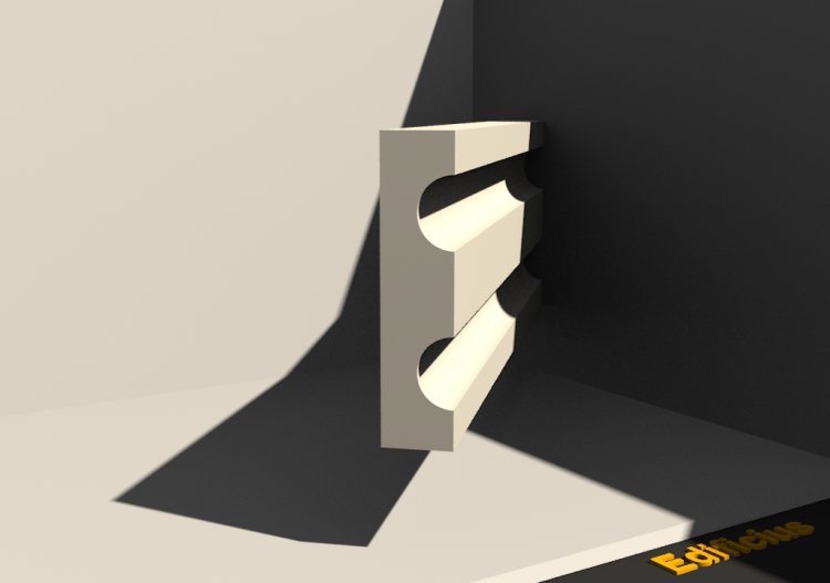3D Frame - Frame [P02] 150x35mm - ACCA software
