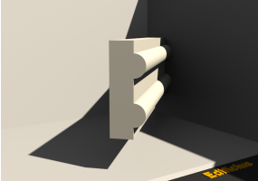3D Rahmen - Rahmen [P03] 80x20mm