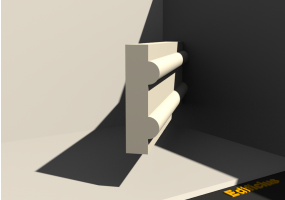 3D Rahmen - Rahmen [P03] 120x25mm