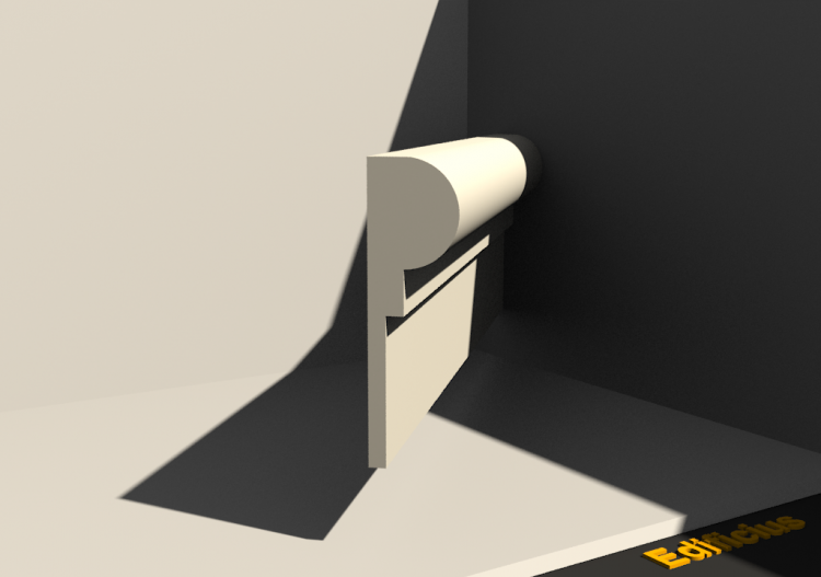 3D Frame - Frame [P05] 120x35mm - ACCA software