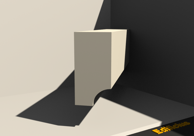 Stringcourse 3D - Stringcourse [P05] 200x100mm - ACCA...