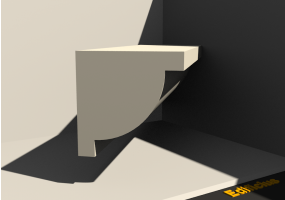 3D Windbrett - Windbrett [P01] 150x150mm