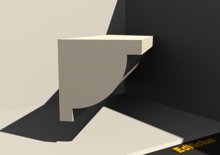 3D Windbrett - Windbrett [P01] 200x200mm - ACCA software