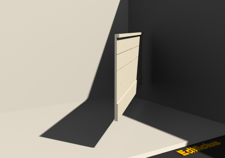 3D Wainscoting - Wainscot [P03] 800mm - ACCA software