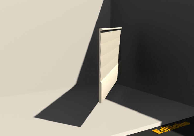 3D Wainscoting - Wainscot [P05] 900mm - ACCA software