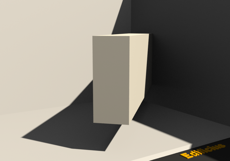 Perfil 3D - Perfil [R] 25x60mm - ACCA software