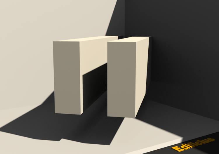 3D Profil - Profil [RV] 2x60x160mm - ACCA software