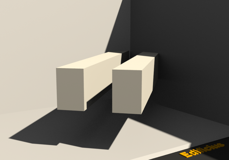 3D Profile - Profile [RC] 2x80x120mm - ACCA software