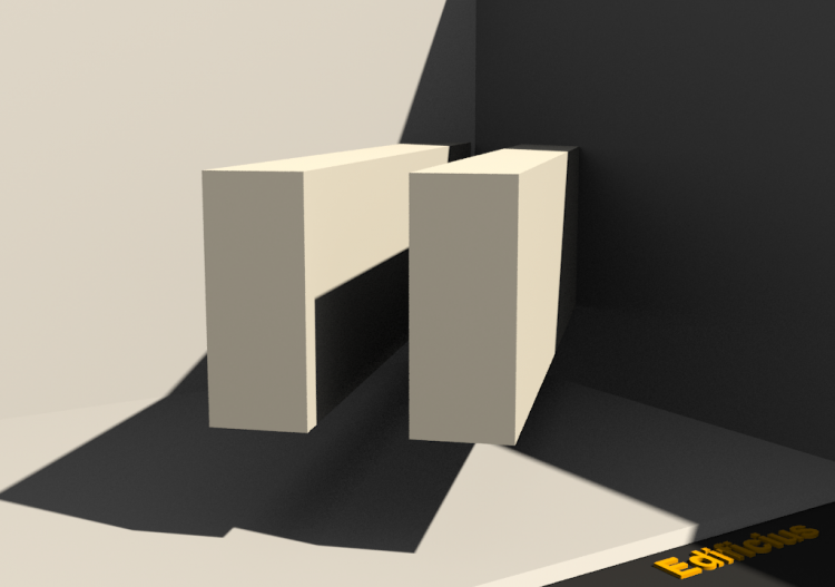 3D Profil - Profil [RV] 2x80x200mm - ACCA software