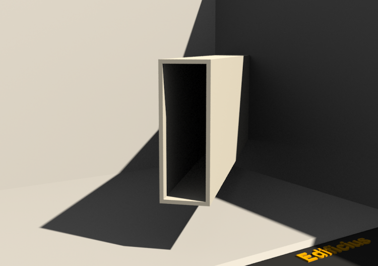 Perfil 3D - Perfil [RH]25x70c2mm - ACCA software