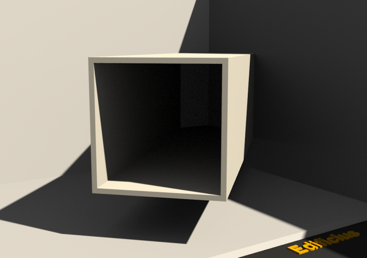 Perfil 3D - Perfil [RH]50x50c2mm - ACCA software