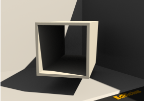3D Profile - Profile [HRP] 1000x1000 c50mm