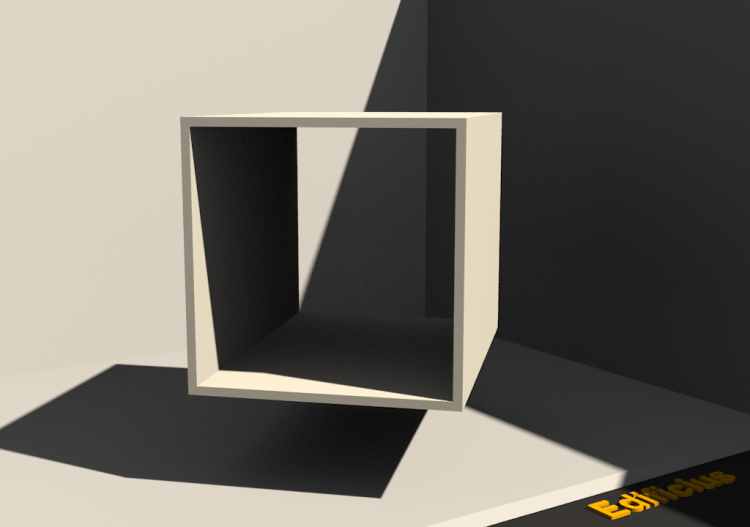 3D Profil - Profil [RHP] 1500x1500 c50mm - ACCA software