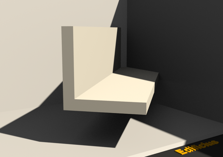 Profilo 3D - Profilo L-70/10x70/10mm - ACCA software