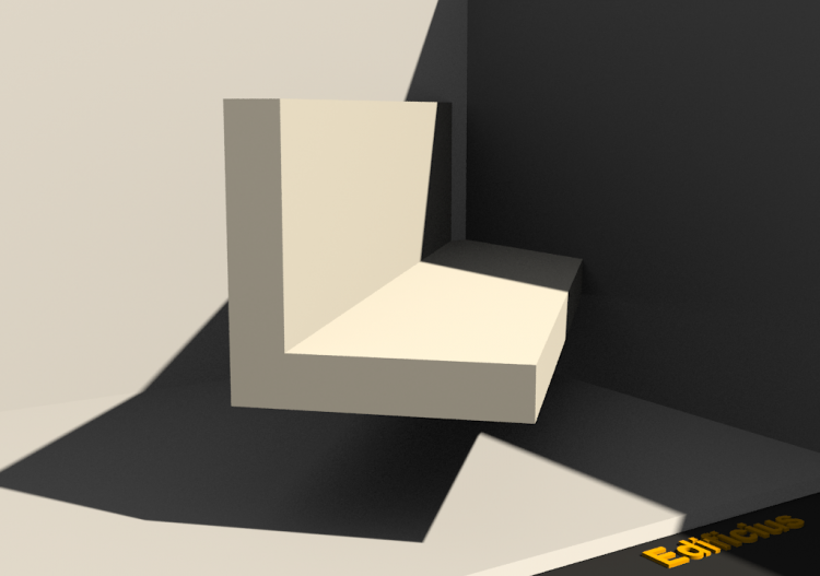 3D Profile - Profile L-80/15x80/15mm - ACCA software