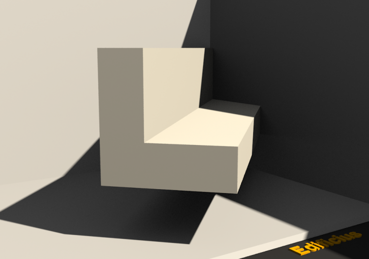 3D Profil - Profil L-60/20x60/20mm - ACCA software