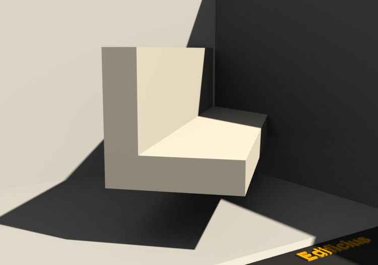 3D Profile - Profile L-80/20x80/20mm - ACCA software
