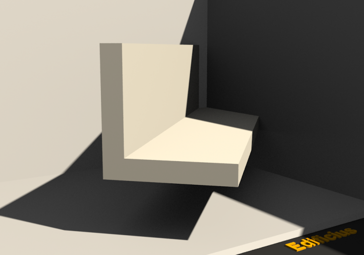 3D Profil - Profil L-120/20x120/20mm - ACCA software