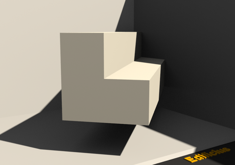Profil 3D - Profil L-50/25x50/25mm - ACCA software