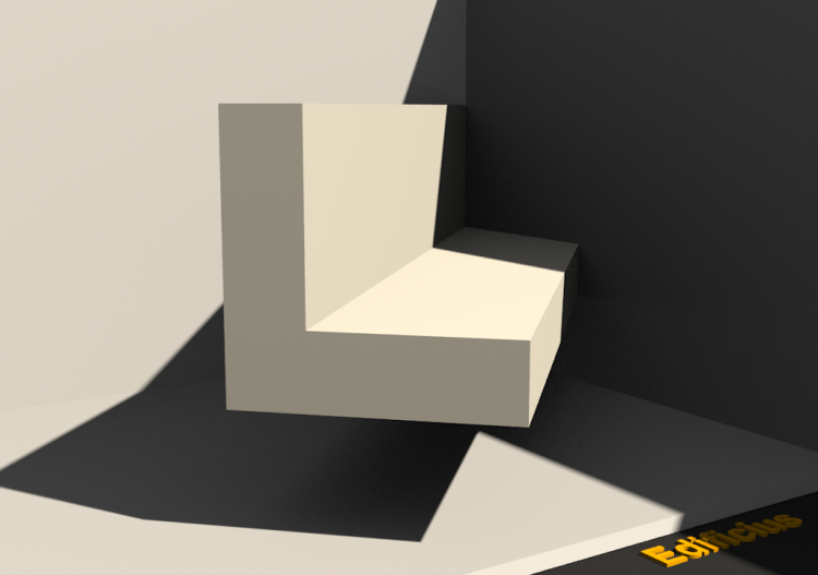 Profilo 3D - Profilo L-90/25x90/25mm - ACCA software